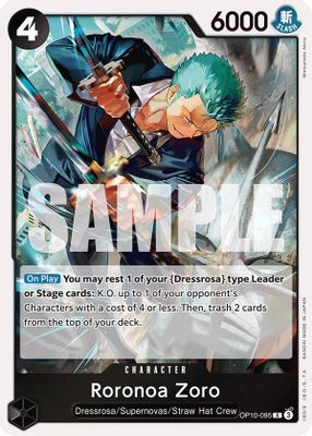 Roronoa Zoro card image
