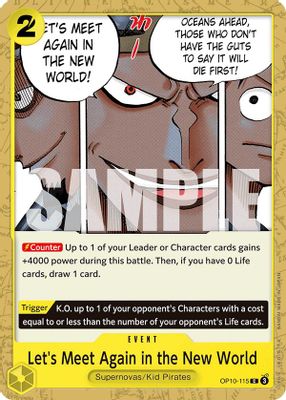Let's Meet Again in the New World card image