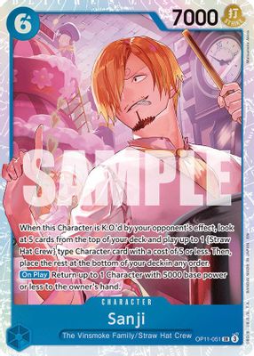 Sanji card image