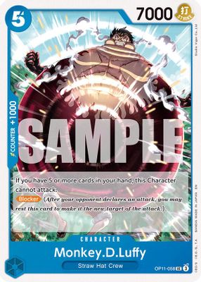 Monkey D. Luffy card image