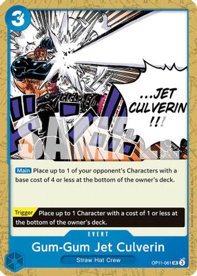 Gum-Gum Jet Culverin card image