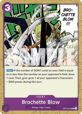 Brochette Blow card image
