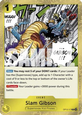 Slam Gibson card image
