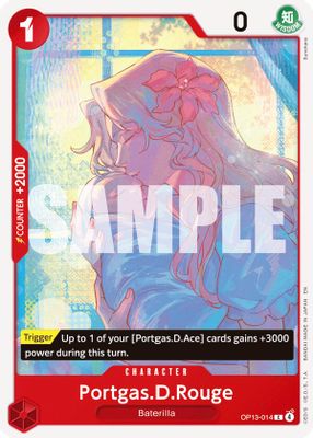 Portgas D. Rouge card image