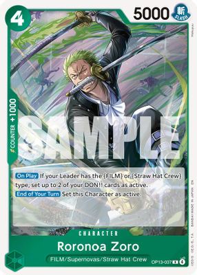 Roronoa Zoro card image