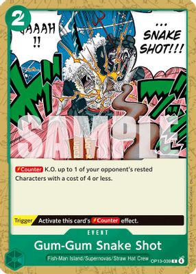 Gum-Gum Snake Shot card image