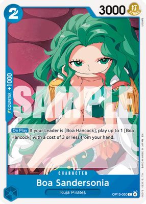 Boa Sandersonia card image