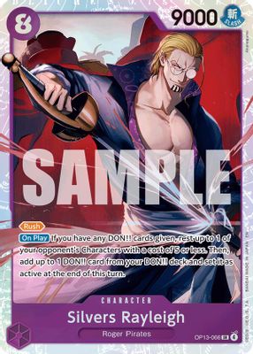 Silvers Rayleigh card image
