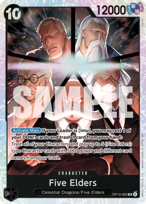 Five Elders card image