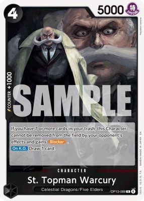 St Topman Warcury card image
