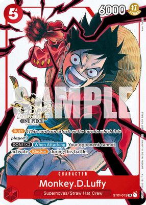 Monkey D. Luffy card image