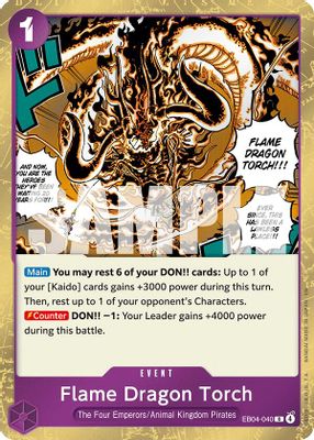 Flame Dragon Torch card image