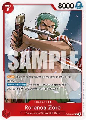 Roronoa Zoro card image