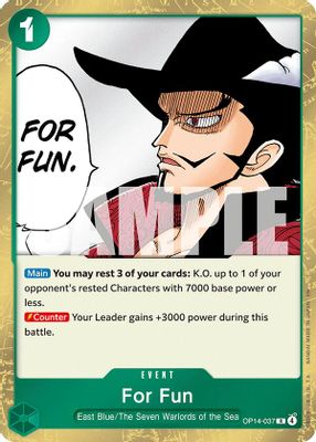For Fun card image