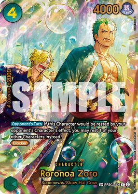 Roronoa Zoro - PRB02-006 card image