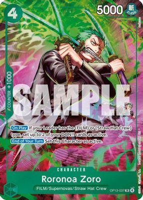 Roronoa Zoro card image