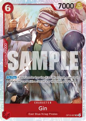 Gin card image