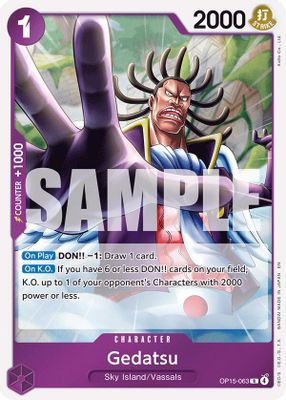 Gedatsu card image