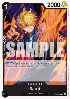 Sanji card image