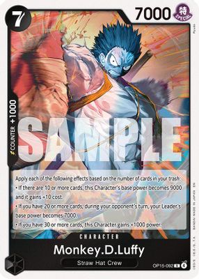Monkey D. Luffy card image