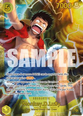 Monkey D. Luffy card image