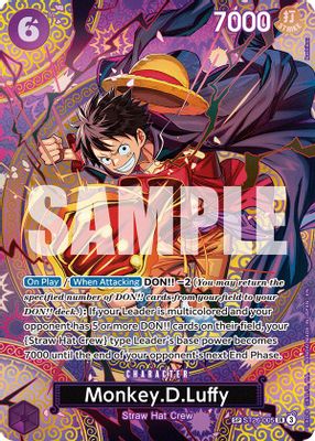 Monkey D. Luffy card image
