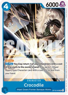 Crocodile card image