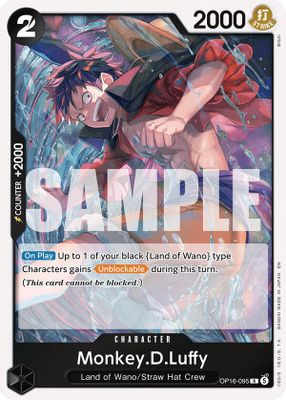 Monkey D. Luffy card image