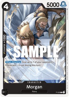 Morgan card image