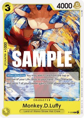 Monkey D. Luffy card image
