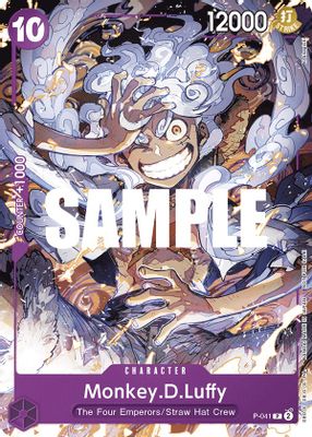 Monkey D. Luffy card image