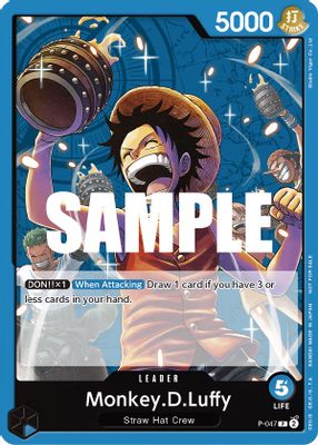 Monkey D. Luffy card image