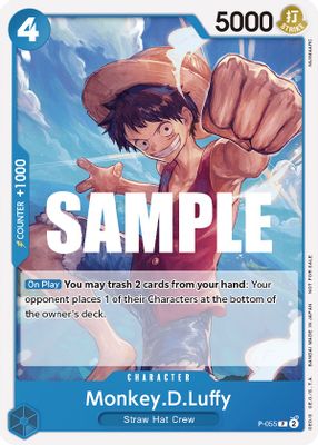 Monkey D. Luffy card image