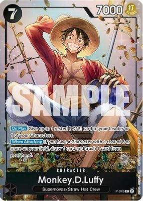 Monkey D. Luffy card image