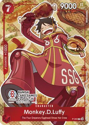 Monkey D. Luffy card image