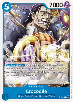 Crocodile card image