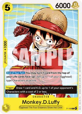 Monkey D. Luffy card image