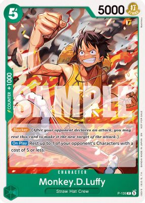 Monkey D. Luffy card image