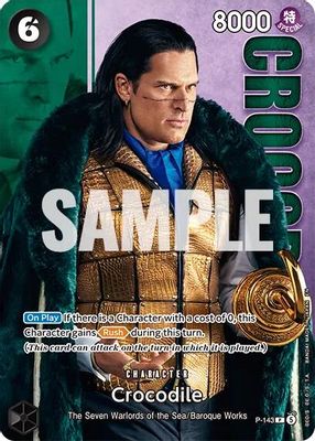 Crocodile card image