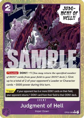 Judgment of Hell card image