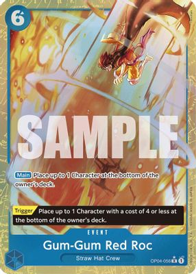 Gum-Gum Red Roc card image