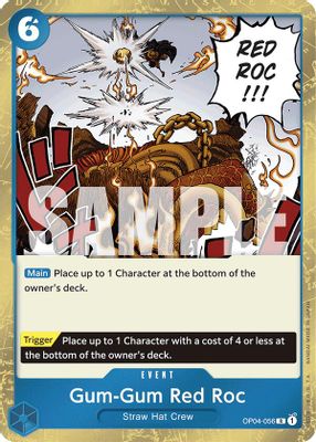 Gum-Gum Red Roc card image