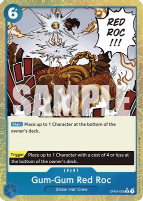 Gum-Gum Red Roc card image