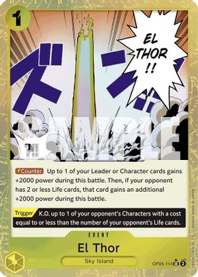 El Thor card image