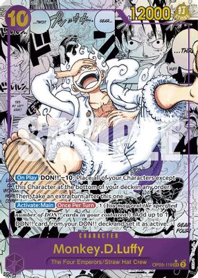 Monkey D. Luffy card image