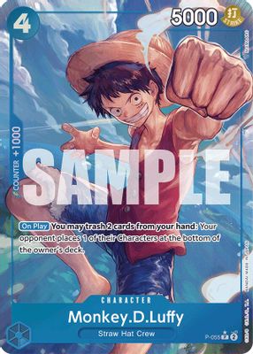 Monkey D. Luffy card image