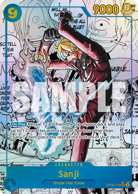 Sanji card image