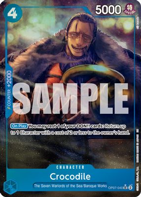 Crocodile card image