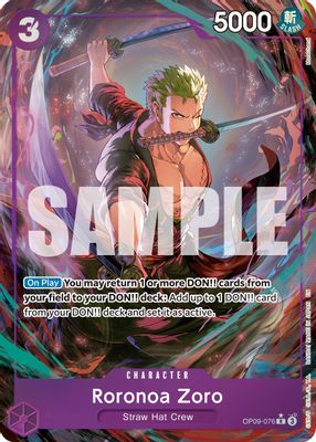 Roronoa Zoro card image