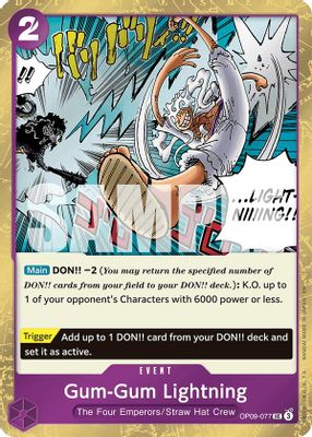 Gum-Gum Lightning card image